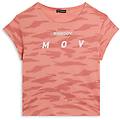 FREDDY t-shirt camouflage con maniche ad aletta