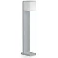 lampada led con rilevatore gl 80 s 16x11x63 cm argento