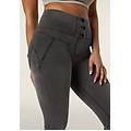 jeggings push up wr. up superskinny vita alta con impunture medium grey denim-black seams donna