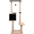 - albero per gatti con tappeto tiragraffi in sisal 129 cm