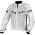 giacca moto velotura light grigio taglia xs