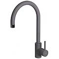 mmkclo73 cloud miscelatore monocomando con canna girevole modern grigio titanium 73