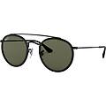 RAYBAN occhiali da sole round double bridge rb 3647n (002/58)