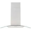 - cappa 50664 a isola da 90 cm aspirante colore acciaio inox