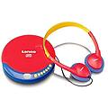 cd-021kids lettore cd per bambini rosso-blu