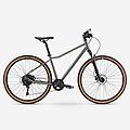 bici trekking actv 500 telaio alto verde