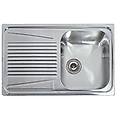 - lav. inox river 300 79x50 1vg dx satinato sacco