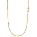 collana uomo oro giallo bianco gl100685
