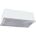 campana extractora gfg 2 canalizzazione/recircolo 55cm led frontale in cristallo