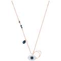 SWAROVSKI pendente symbolica evil eye blu mix di finiture os