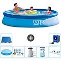 - piscina fuori terra in giro 366x76 cm blu include accessori coordinati a669