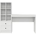 scrivania bianco legno ing. monstera design compatto funzionale 2 in 1