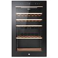 wine bank 50 serie 5 hws49ga cantinetta vino con compressore libera installazione nero 49