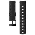 cinturino in silicone da 24 mm athletic 2 black black misura m