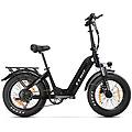bicicletta elettrica fat 20x4 250w 36v 25ah motore brushless freni idraulici pas lcd