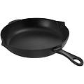 pans padella 26 cm ghisa nero opaco