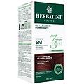 spa herbatint tintura per capelli gel permanente 5m castano chiaro mogano 300 ml senza ammoniaca