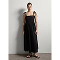 - abito lungo con top a fascia donna nero taglia xs