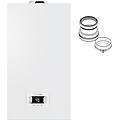 caldaia a condensazione ciao x 30c camera stagna 24 kw metano/gpl con kit scarico fumi sdoppiato
