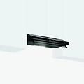 Glemgas Ghc931bk Cappa Aspirante Incassato Nero 235 M H C