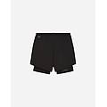 ultrawave 2in1 m short running uomo nero s