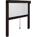 zanzariera per finestra avvolgibile verticale 80x170 cm marrone lf95119