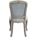milanihome. it sedia vintage in tessuto di design moderno vintage cm 52x49x90 grigio 52 x 86 x 49