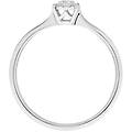anello solitario valentino diamotion oro bianco diamante collezione diamotion misura 58 oro bianco