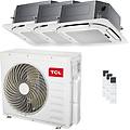 condizionatore cassetta 4 vie serie s trial split 12000+12000+18000 btu inverter a++ wifi