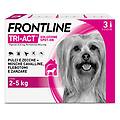frontline tri-act x3 antiparassitario per cani contro parassiti e insetti volant