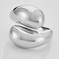 anello silver collection argento rodiato collezione silver collection misura 54 bianco