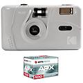 fotocamera aergentique m35-35mm grigio eleganza intemporale della fotografia ricaricabile