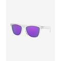 occhiali frogskins polished clear con lenti prizm violet