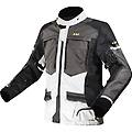 giacca moto tessuto norway triplo strato nero grigio taglia 2xl