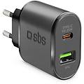 tetrpd25w caricabatterie per dispositivi mobili nero interno