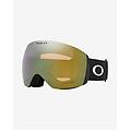 maschera flight deck l matte black con lente prizm snow sage gold iridium
