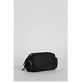 borsa a tracolla in nylon con tasche multiple nero donna unica