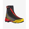 scarponi aequilibrium top gore-tex nero giallo rosso 42