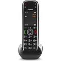 e720hx cordless aggiuntivo dect-gap senior display 2 2'' vivavoce rubrica bluetooth sos nero