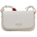 borsa piccola con tracolla bianco