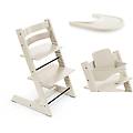 tripp trapp e vassoio con baby set 2 vanilla white vanilla white