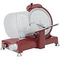 luxury 25 red edition affettatrice elettrico 140 w rosso alluminio