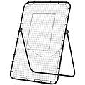 rete da calcio rebounder pieghevole con bersaglio e angolo regolabile