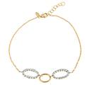 bracciale donna oro bianco giallo gl101491