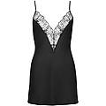 bluebella rosalie sottoveste corta nera/trasparente
