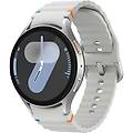 galaxy watch7 bluetooth gps 44mm amoled argento m/l resistenza acqua 5atm+ip68