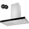 cbcs9102 cappa aspirante lineare 90cm 650m3/h 4 velocità classe a+++ acciaio inossidabile