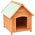 - cuccia per cani in legno massello di pino e abete 72x85x82 cm