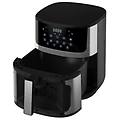 AKAI friggitrice ad aria capacit&agrave; 7 5 litri potenza 1600 watt 10 programmi di cottura colore nero