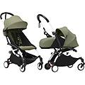 duo passeggino yoyo&sup3; con kit 0+ e 6+ olive white olive white